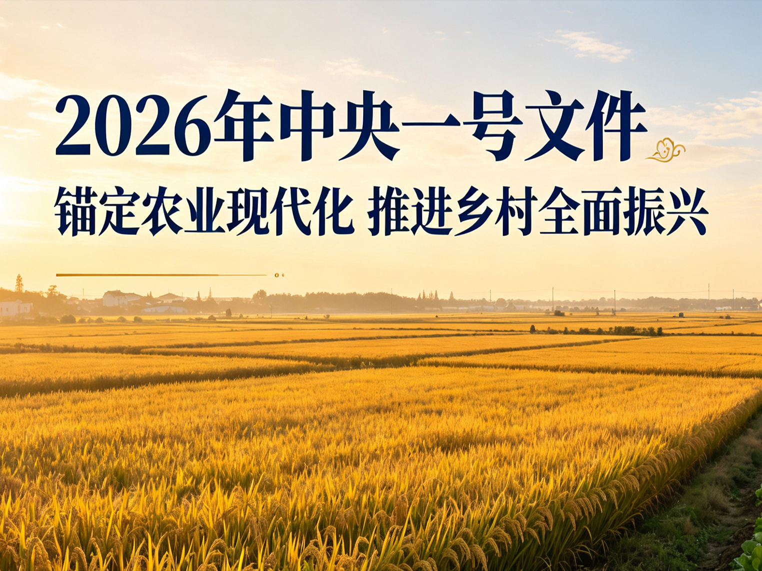 2026年中央一号文件